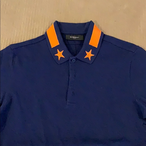 blue givenchy polo